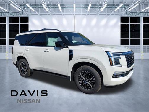 Aspen White 2026 Nissan Armada Platinum