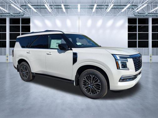 Aspen White 2026 Nissan Armada Platinum