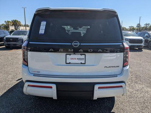 Aspen White 2026 Nissan Armada Platinum