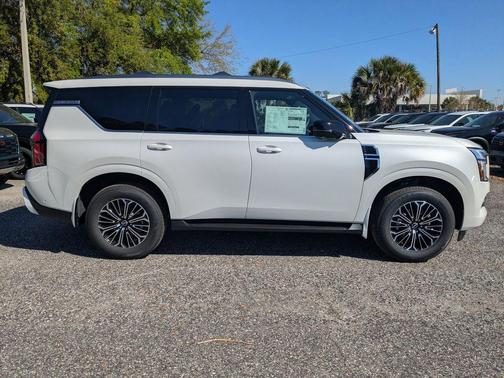 Aspen White 2026 Nissan Armada Platinum