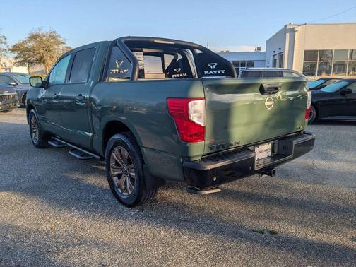 Green Metallic 2024 Nissan Titan SV