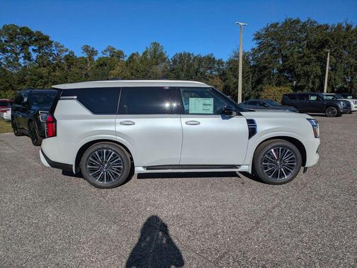 Everest White Pearl Tricoat 2026 Nissan Armada Platinum Reserve