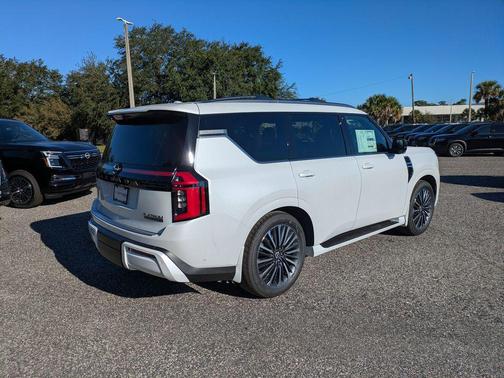 Everest White Pearl Tricoat 2026 Nissan Armada Platinum Reserve