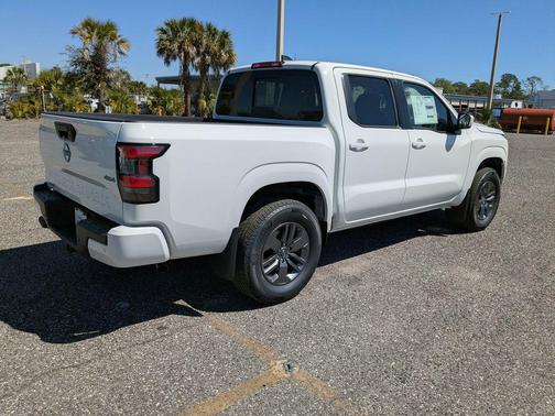 Glacier White 2026 Nissan Frontier SV