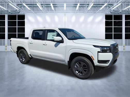Glacier White 2026 Nissan Frontier SV