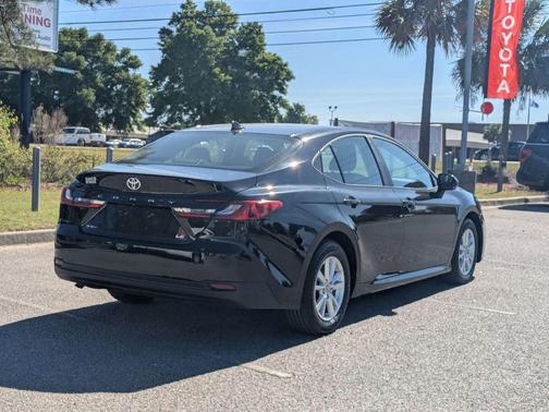 Midnight Black Metallic 2025 Toyota Camry LE