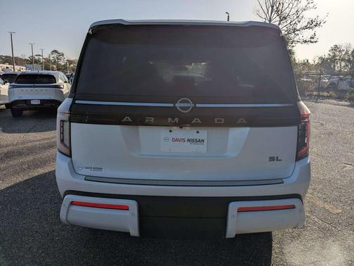 Aspen White Tricoat 2026 Nissan Armada SL