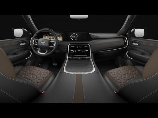 Aspen White Tricoat 2026 Nissan Armada Platinum