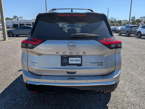 Champagne Silver Metallic 2026 Nissan Rogue Platinum