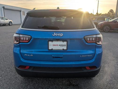 Hydro Blue Pearlcoat 2025 Jeep Compass Limited
