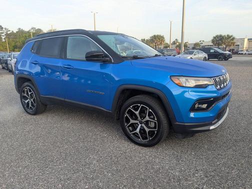 Hydro Blue Pearlcoat 2025 Jeep Compass Limited