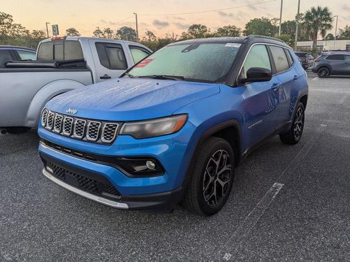 Hydro Blue Pearlcoat 2025 Jeep Compass Limited