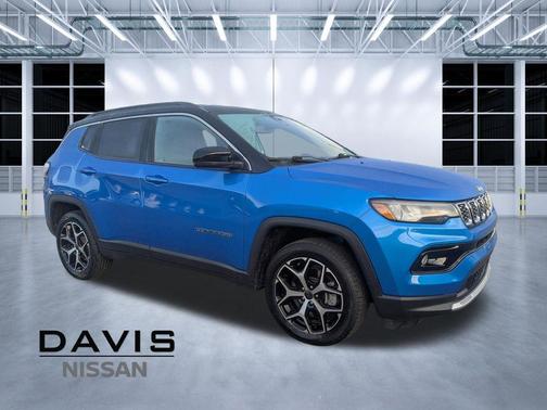 Hydro Blue Pearlcoat 2025 Jeep Compass Limited