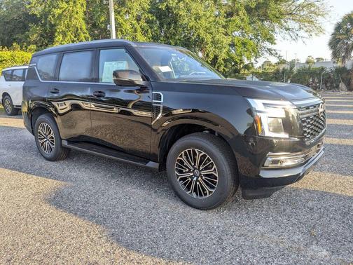 Super Black 2026 Nissan Armada Platinum