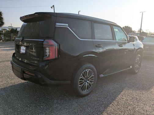 Super Black 2026 Nissan Armada Platinum