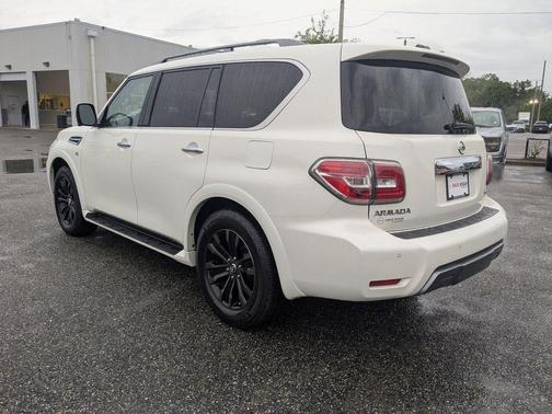 Pearl White Tricoat 2020 Nissan Armada Platinum 2WD