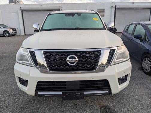 Pearl White Tricoat 2020 Nissan Armada Platinum 2WD