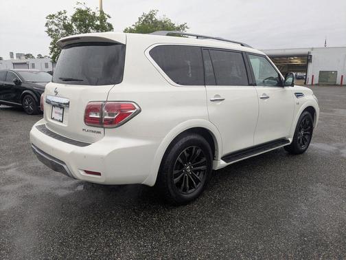 Pearl White Tricoat 2020 Nissan Armada Platinum 2WD