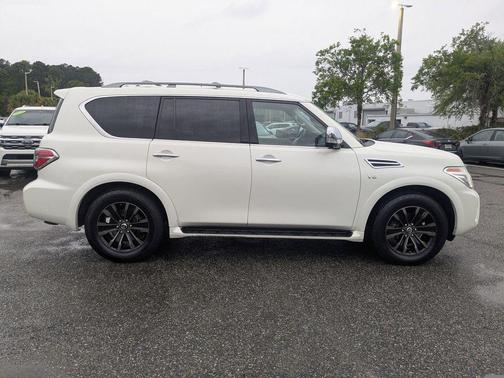 Pearl White Tricoat 2020 Nissan Armada Platinum 2WD