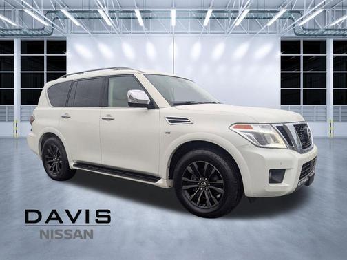 Pearl White Tricoat 2020 Nissan Armada Platinum 2WD