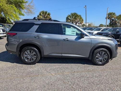 Gun Metallic 2026 Nissan Pathfinder SV