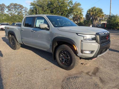 Gray 2026 Nissan Frontier PRO-4X