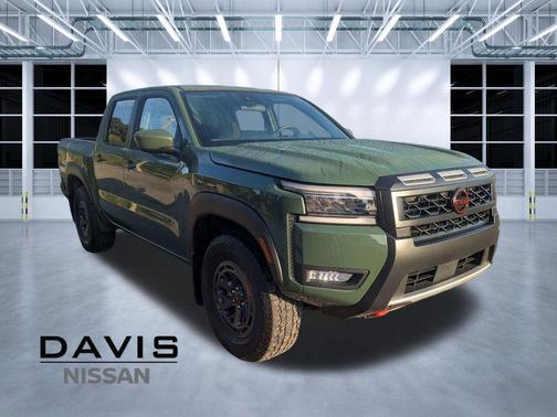 Tactical Green Metallic 2025 Nissan Frontier PRO-4X