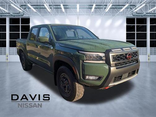 Tactical Green Metallic 2025 Nissan Frontier PRO-4X