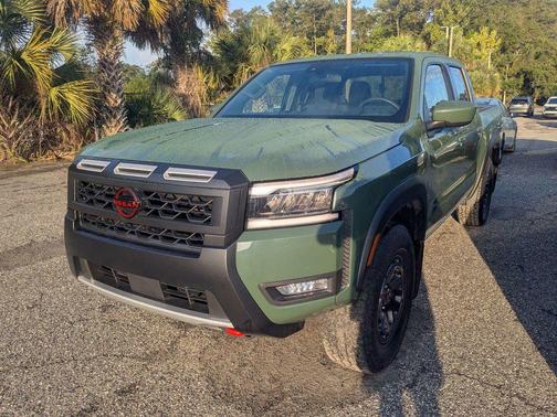 Tactical Green Metallic 2025 Nissan Frontier PRO-4X