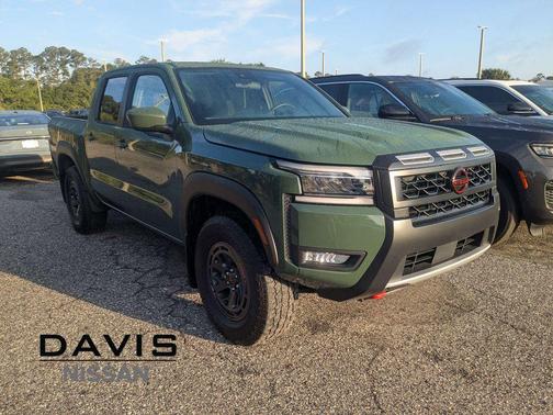 Tactical Green Metallic 2025 Nissan Frontier PRO-4X