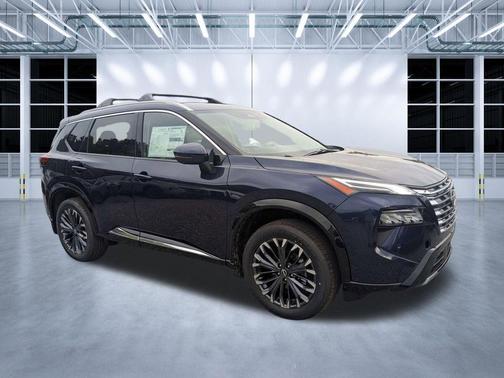 Deep Ocean Blue 2026 Nissan Rogue Platinum