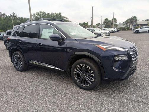 Deep Ocean Blue 2026 Nissan Rogue Platinum