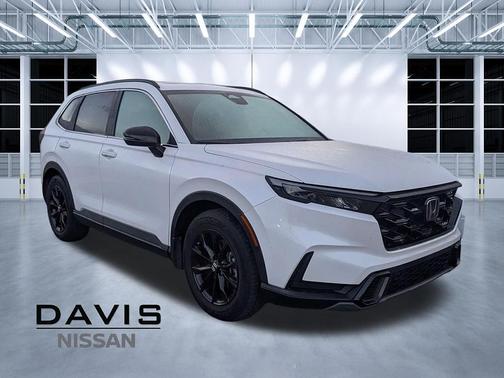 Platinum White Pearl 2024 Honda CR-V Hybrid Sport FWD