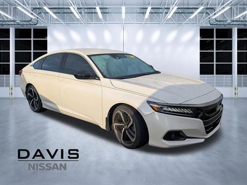 Platinum White Pearl 2022 Honda Accord Sport 1.5T
