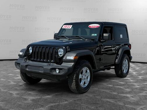 Black Clearcoat 2022 Jeep Wrangler Sport S