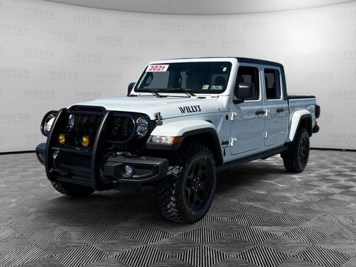 Bright White Clearcoat 2021 Jeep Gladiator Willys 4x4
