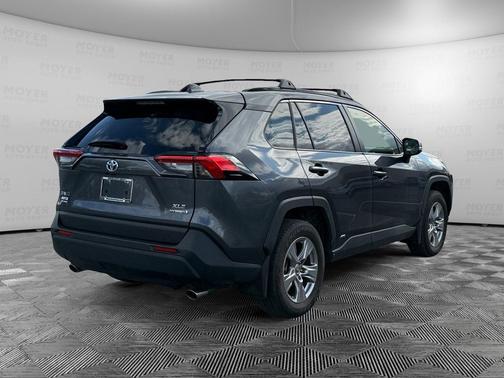 Magnetic Gray Metallic 2023 Toyota RAV4 Hybrid XLE