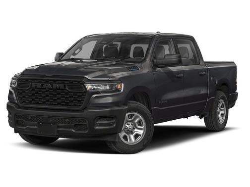 Diamond Black Crystal Pearlcoat 2026 RAM 1500 Warlock Crew Cab 4x4 5'7' Box