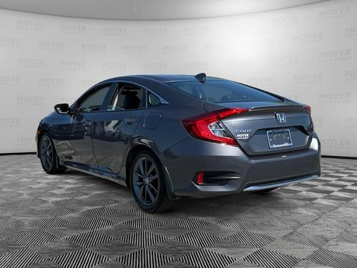 Gray 2021 Honda Civic EX-L