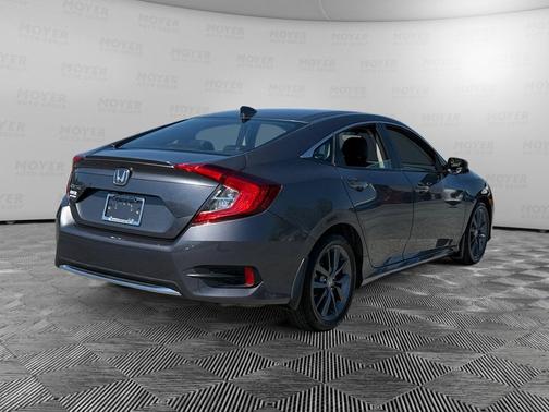 Gray 2021 Honda Civic EX-L