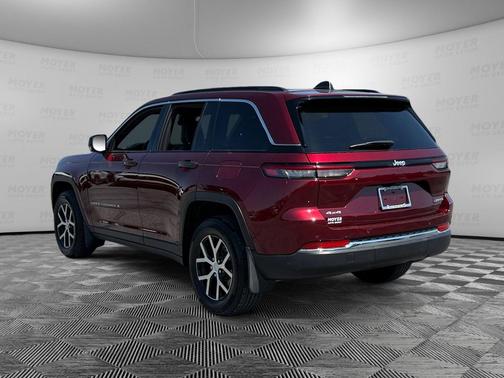 Velvet Red Pearlcoat 2025 Jeep Grand Cherokee Limited
