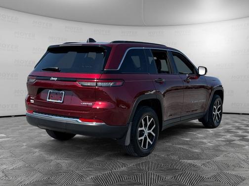 Velvet Red Pearlcoat 2025 Jeep Grand Cherokee Limited