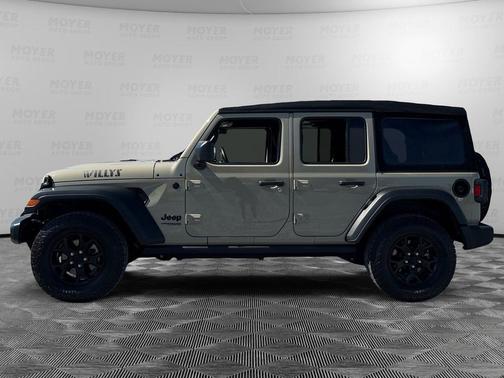 Limited Edition Gobi Clearcoat 2022 Jeep Wrangler Willys