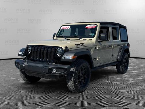 Limited Edition Gobi Clearcoat 2022 Jeep Wrangler Willys