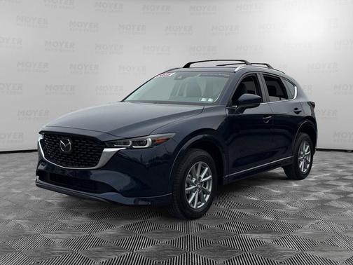 Deep Crystal Blue Mica 2025 Mazda CX-5 2.5 S Preferred Package