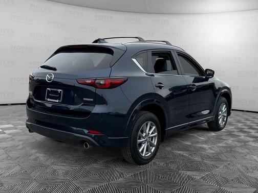 Deep Crystal Blue Mica 2025 Mazda CX-5 2.5 S Preferred Package