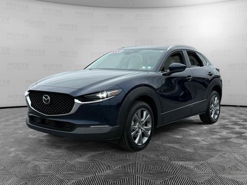 Deep Crystal Blue Mica 2021 Mazda CX-30 Premium Package