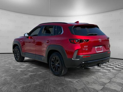 Soul Red Crystal Metallic 2025 Mazda CX-50 Hybrid Premium Package