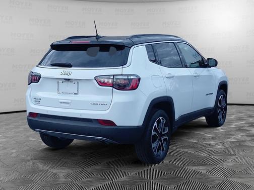 Bright White Clearcoat 2023 Jeep Compass Limited