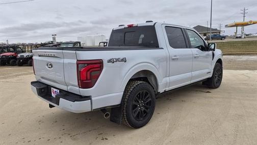 Space White Metallic 2025 Ford F-150 Platinum